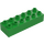 Duplo Leuchtendes Grün Stein 2 x 6 (2300)