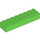 Duplo Bright Green Brick 2 x 8 (4199)