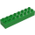 Duplo Leuchtendes Grün Stein 2 x 8 (4199)