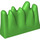 Duplo Leuchtend grün Backstein Gras (31168 / 91348)