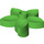 Duplo Vert clair Fleur avec 5 Angular Pétales (6510 / 52639)