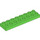 Duplo Fel groen Plaat 2 x 8 (44524)