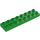 Duplo Leuchtendes Grün Platte 2 x 8 (44524)