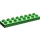 Duplo Leuchtend grün Platte 2 x 8 (44524)