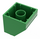 Duplo Verde brillante Con pendiente 2 x 2 x 1.5 (45°) (6474 / 67199)