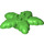 Duplo Leuchtend grün Baum oben 6 x 6 x 1 (84193)