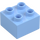 Duplo Bright Light Blue Brick 2 x 2 (3437 / 89461)