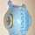 Duplo Bleu clair brillant Citrouille Coach Bas (11884 / 99056)