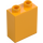 Duplo Bright Light Orange Brick 1 x 2 x 2 (4066 / 76371)