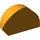 Duplo Bright Light Orange Brick 2 x 4 x 2 with Curved Top (31213)