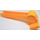 Duplo Bright Light Orange Crane Lever lower section (40633)