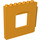 Duplo Bright Light Orange Panel 1 x 8 x 6 with Window - Left (51260)