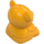 Duplo Světle oranžová Teddy Medvěd (11385)