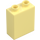 Duplo Bright Light Yellow Brick 1 x 2 x 2 with House and Car and School with Bottom Tube (15847 / 103927)