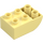 Duplo Bright Light Yellow Brick 2 x 3 with Inverted Slope Curve (98252)