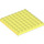 Duplo Giallo chiaro brillante Piastra 8 x 8 (51262 / 74965)