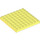 Duplo Bright Light Yellow Plate 8 x 8 (51262 / 74965)
