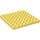Duplo Bright Light Yellow Plate 8 x 8 (51262 / 74965)