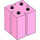 Duplo Bright Pink 2 x 2 x 2 with Slits (41978)