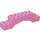 Duplo Fel roze Boog Steen 2 x 10 x 2 (51704 / 51913)