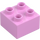 Duplo Bright Pink Brick 2 x 2 with food containers (3437 / 104380)