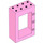 Duplo Fel roze Deur Kader 2 x 4 x 5 (92094)