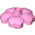 Duplo Fel roze Bloem 3 x 3 x 1 (84195)