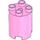 Duplo Leuchtend rosa Runden Backstein 2 x 2 x 2 (98225)