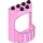 Duplo Leuchtend rosa Tower mit Balcony 3 x 4 x 5 (98236)