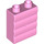 Duplo Bright Pink Wall 1 x 2 x 2 Plank Pattern (18783)