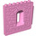 Duplo Bright Pink Wall 1 x 8 x 6 with Window and Brick Pattern (51697)