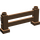 Duplo marron Clôture 1 x 6 x 2 (31021 / 31044)
