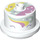 Duplo Cake met Rainbow Gezicht aan Kant (65157 / 66013)