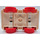 Duplo Auto met Rood Wielen (35026)