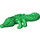 Duplo Crocodile with Oval Eyes (54536)