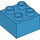 Duplo Dark Azure Brick 2 x 2 (3437 / 89461)