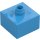 Duplo Dark Azure Brick 2 x 2 with Pin (92011)