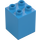 Duplo Dark Azure Brick 2 x 2 x 2 with &#039;0&#039; (28935 / 31110)