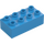 Duplo Dark Azure Brick 2 x 4 (3011 / 31459)