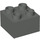 Duplo Dark Gray Brick 2 x 2 (3437 / 89461)
