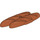 Duplo Dunkelorange Brot Loaves  (Kurze Seitenteile) (5112 / 13247)