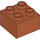 Duplo Dark Orange Brick 2 x 2 (3437 / 89461)