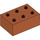 Duplo Dark Orange Brick 2 x 3 (87084)