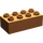 Duplo Dark Orange Brick 2 x 4 (3011 / 31459)