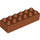 Duplo Mörk Orange Kloss 2 x 6 (2300)