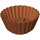 Duplo Orange sombre Cupcake Liner 4 x 4 x 1.5 (18805 / 98215)