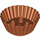 Duplo Dunkelorange Cupcake Liner 4 x 4 x 1.5 (18805 / 98215)