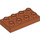 Duplo Naranja oscuro Placa 2 x 4 (4538 / 40666)