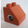 Duplo Dark Orange Slope 2 x 2 x 1.5 (45°) with Eye both sides (10442 / 10443)