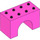 Duplo Dark Pink Arch Brick 2 x 4 x 2 (11198)